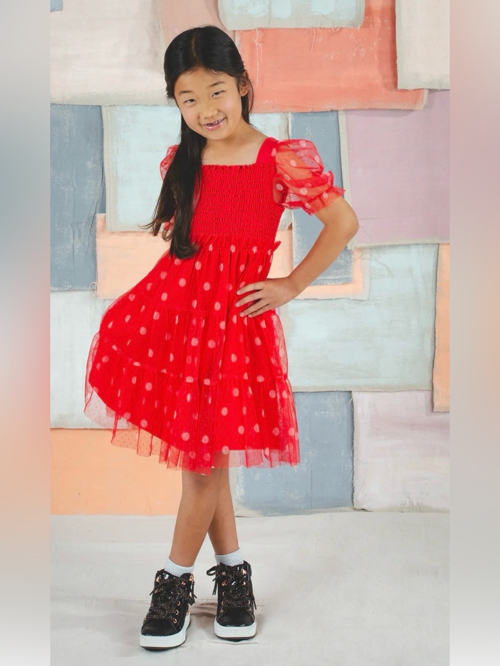 Finding Foxtale Darling Dot Dress Polka Dot Tulle for Kids